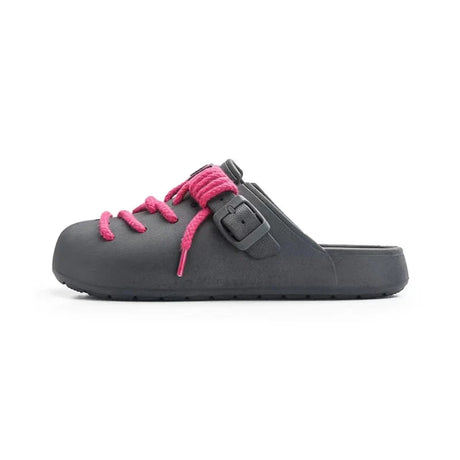 Gap Lacing Style Fleece Shoes