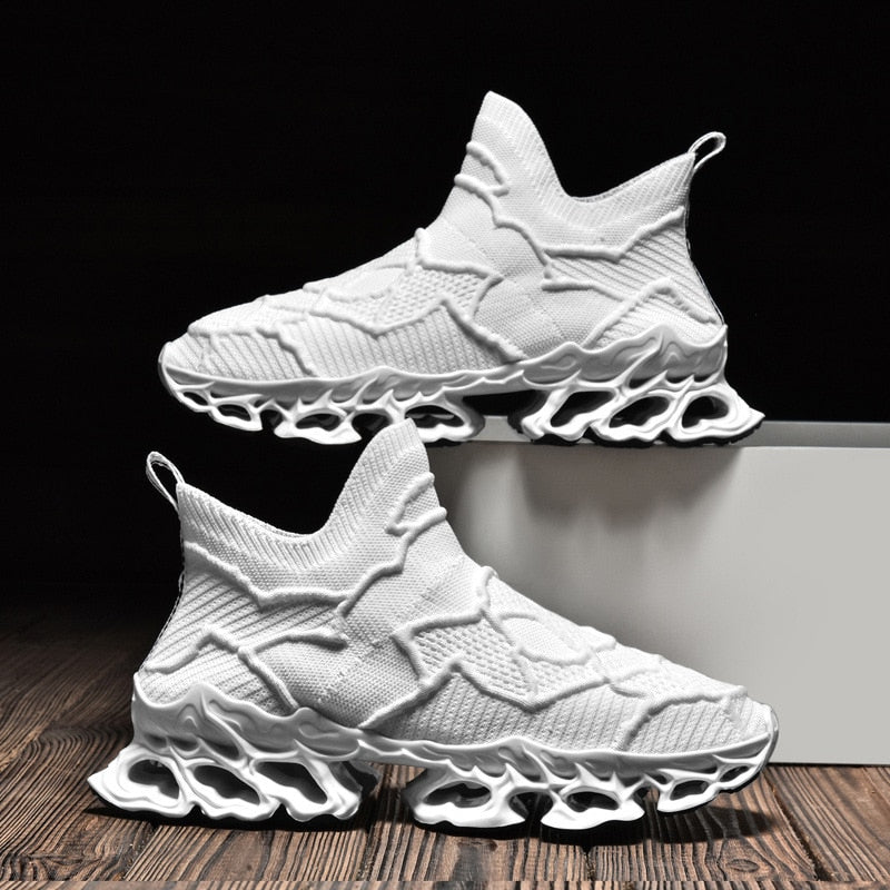 RX28 Slip On Knit Breathable High Top Sock Sneakers