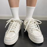 Silver Maple Thick Sole Shoes