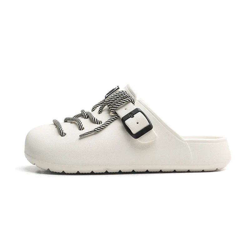Gap Lacing Style Fleece Shoes