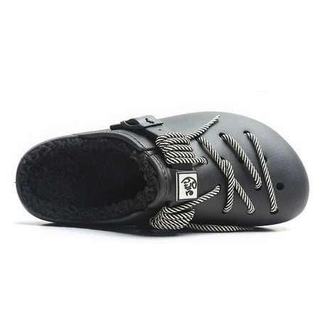 Gap Lacing Style Fleece Shoes