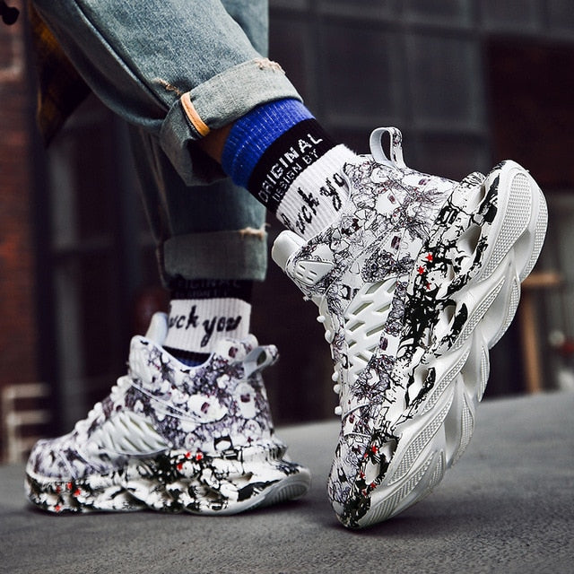 Graffiti Y3 Sneakers