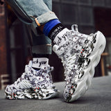 Graffiti Y3 Sneakers