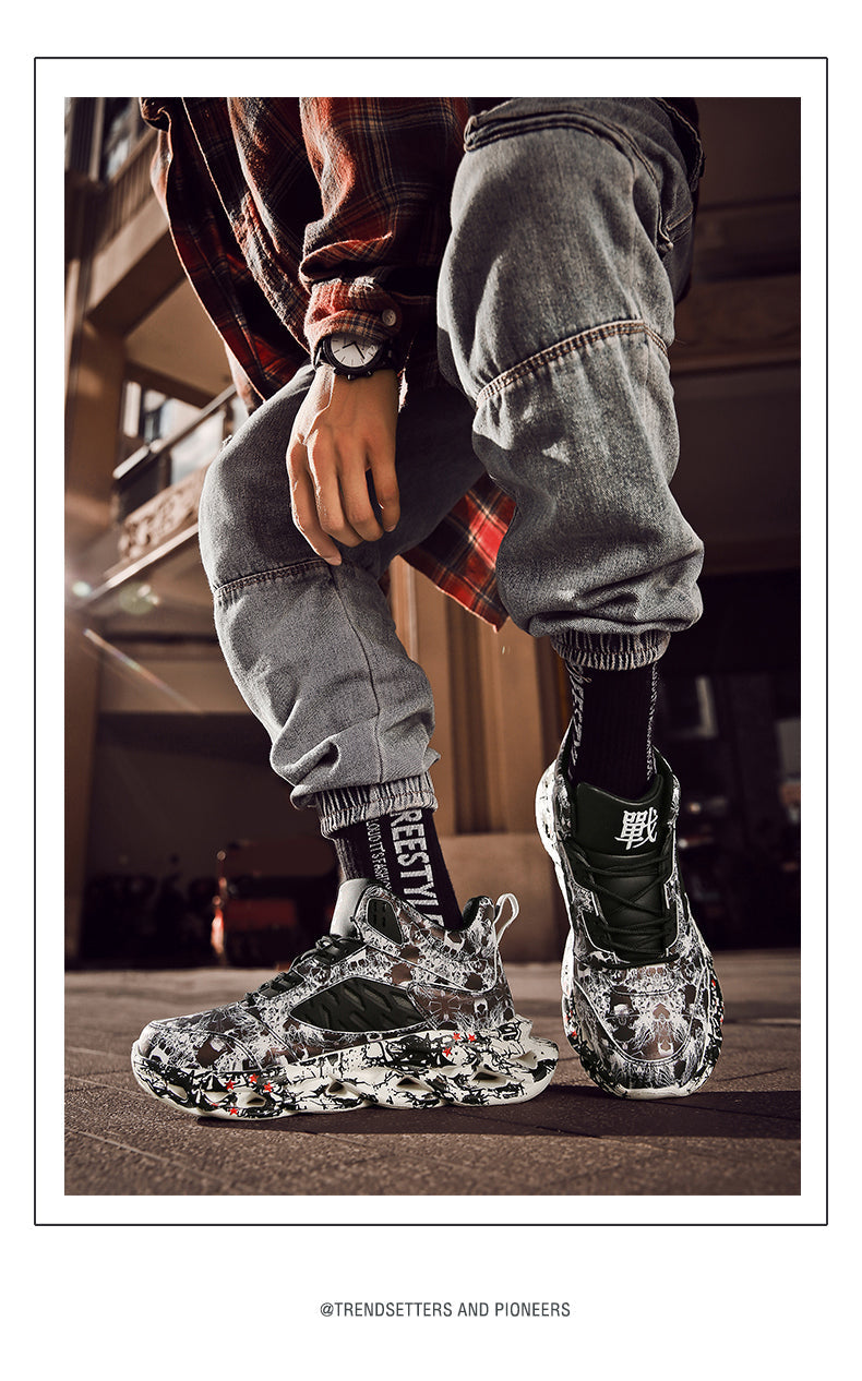 Graffiti Y3 Sneakers