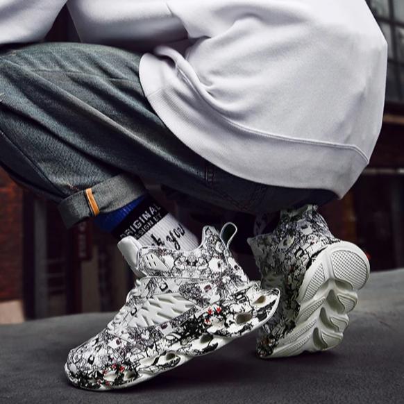 Graffiti Y3 Sneakers