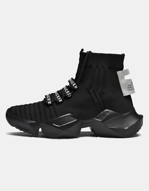 NICE High-Top Sneakers